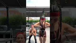 rooftop workout🔥