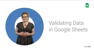 Validating Data in Google Sheets