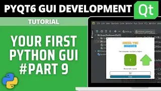 PyQt6 Tutorial - Making Your First GUI #09 - Adding Input Textbox