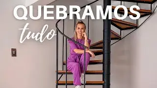 Tour na obra Apto Dom - REFORMA TOTAL | Flavia Koloske