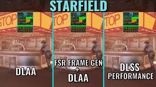 Starfield - FSR 3 Frame Generation Mod - RTX 3070 - 1440p