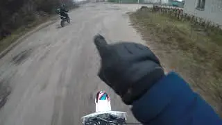 покатушка первый день зимы gopro kayo