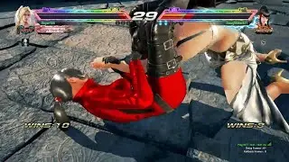 TEKKEN 7 - Nina (Onyxe Blade) Versus Kazumi (DawgWater321)