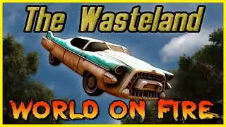 My First Flying Vehicle - The Wasteland: World on Fire | Fallout Mod | 7 days to Die | Ep 24