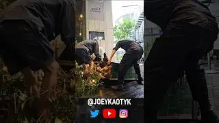 Helping a Japanese Restaurant after Typhoon #Japan #helping #joeykaotyk  #japan
