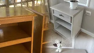 Old bedside tables. Transformation.