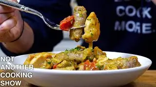 one pot CHICKEN SCARPARIELLO…your new favorite chicken dinner