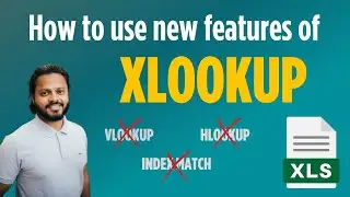 Ultimate XLOOKUP Tutorial | Best EXCEL function for a Data Analyst | Practice Files included