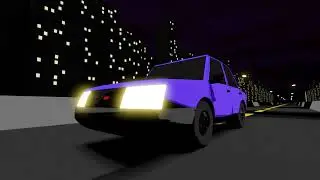 3D CAR ANIMATION. 2D STYLE IN BLENDER