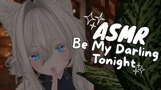 ASMR Wolfgirl Snuggles Next To You in a Rainy Night 💛 [Kisses, Sniff, Heartbeats]