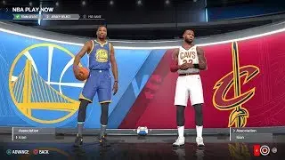 NBA LIVE 18 - Golden State Warriors vs Cleveland Cavaliers | NBA FINALS Game 7 (FULL MATCH)