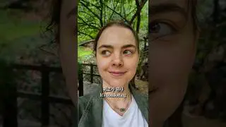 비 오는 날 숲속으로 산책을 하러 갔어요🌿🌧 #shorts