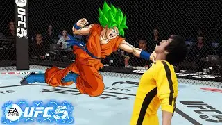 UFC5 Bruce Lee vs Goku Son EA Sports UFC 5 PS5