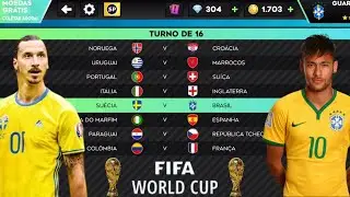 DLS 23 | Modo Carreira Brasil #23 ( Oitavas de Final da Copa do Mundo )