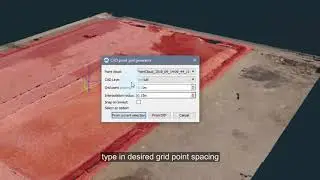 3Dsurvey 2.10. - CAD point grid generator