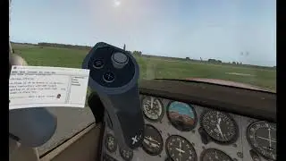 X Plane 11 VR HP Reverb G2 using Valve Index controllers with OVR Toolkit Sighting in UK Orbx True E