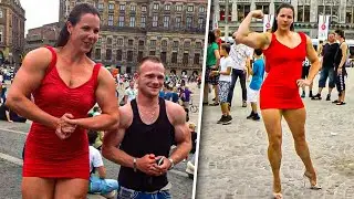 Tallest Female Bodybuilder You Won't Believe Exists!