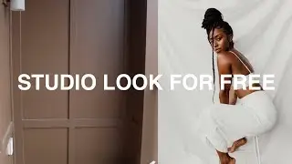 Photography Studio Look For Free | DIY Photography Studio
