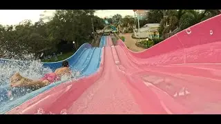 Rip Tide POV (4K) 2024 Adventure Island walk tour POV #waterslide #waterpark