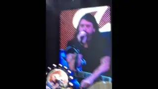 Foo Fighters playing a little Rush (Dave Grohl & Geddy Lee's Mom on stage) Toronto - July 8/2015