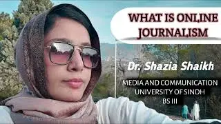INTRODUCTION OF ONLINE JOURNALISM