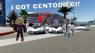 GETTING Centodieci! (Roblox driving empire