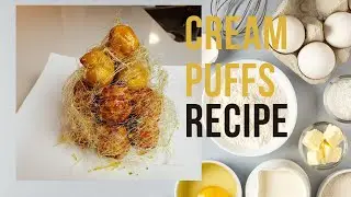 Making Cream Puffs at Home (Croquembouche)