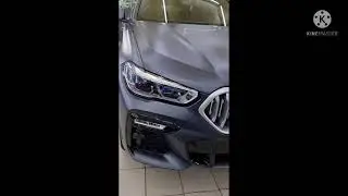 #BMWX6g06 Оклейка в матовую плёнку