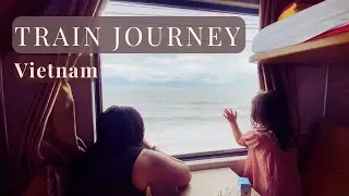Train journey through Vietnam (Sleeper Train)