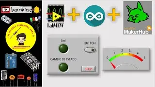 Labview + Arduino #4 - I/O - MakerHub