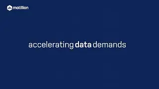 Matillion is the Data Productivity Cloud