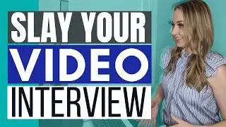 VIDEO CONFERENCING INTERVIEW TIPS | How to Ace Your Video Job Interview