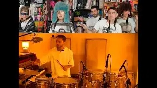Ca7riel & Paco Amoroso - La que puede, puede (Tiny Desk) + nueva percusión por Martin Rizzola
