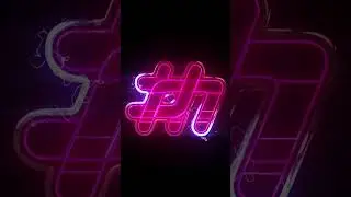 Neon Effect Logo Sample 763 
