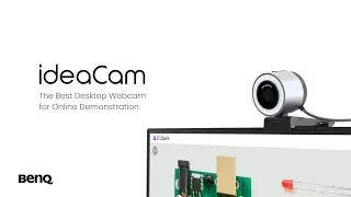 All In One Webcam Seamless Switch to Document Camera and Microscope | BenQ ideaCam S1