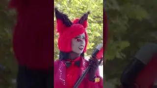 Hazbin Hotel Alastor COSPLAY 😈 #hazbinhotel #alastor #hazbinhotelcosplay