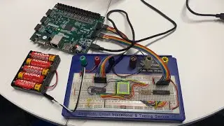 Dot-Matrix Animations Using DIGILENT Nexys4 FPGA Board and VHDL