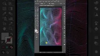 How to Create Abstract Line Art in Adobe Illustrator cc 
