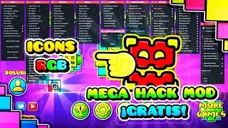 NEW FREE MEGA MOD MENU! (PC) | RGB ICONS, CREATOR MOD & MORE | Geometry Dash [2.11]