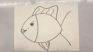 How to Draw Rainbow Fish