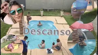 Descanso, churrasco e piscina - tour pela casa 🏠