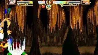 Mugen - New Daniel vs Homer Simpson