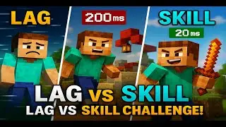 Lag vs Skill: Bedwars With Every Ping Challenge!