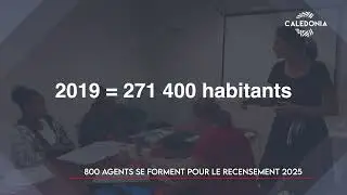 800 agents se forment pour le recensement 2025