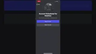 WTF? I didn’t schedule my Discord acc for deletion!