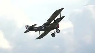 Sopwith Pup, Fokker Triplane, Rumpler replica at Golden Age Air Museum 9/4/22