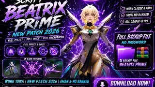 NEW!! Script Skin Beatrix Prime Full Effect & Voice || All Replace No Password