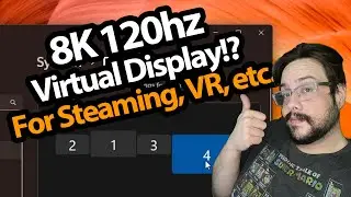 How to install a virtual display on Windows 10/11 (up to 8K 240hz)