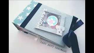 Álbum de fotos babyboy Scrapbooking