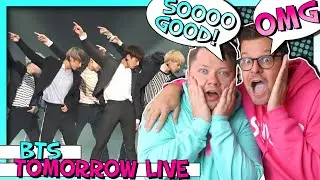 First Time Reaction to BTS - TOMORROW  Live  BTS Countdown  (방탄소년단)  Eng Sub // BTS Songs